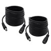 2-Pack 10FT DC Power Extension Cable, 5.5mm x 2.1mm Male