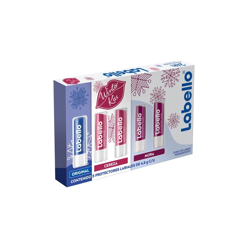 5 Pack Labello Bálsamo Labial