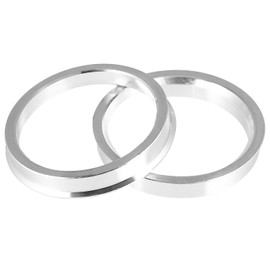 MACHSWON 2pcs Aluminium Alloy Car Hub Centric Rings Wheel Bore Center Spacer (OD 60.1mm to ID 54.1mm)