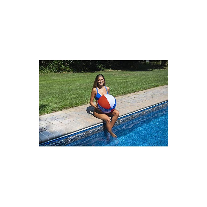 SWIMLINE Inflatable Beach Ball – Playful Pool & Beach Accessory