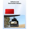 REDTIGER Adhesive and Electrostatic Stickers for VP20 Dash Cam Mounting,