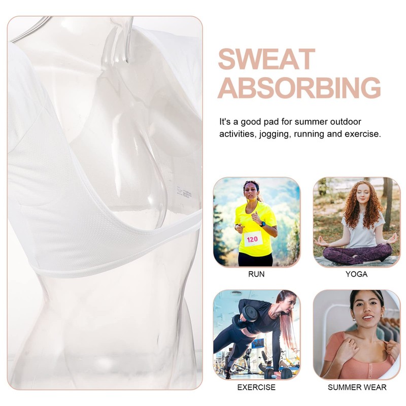 FOMIYES Sweat Absorbent Vest Underarm Vest Breathable Reusable Perfect for