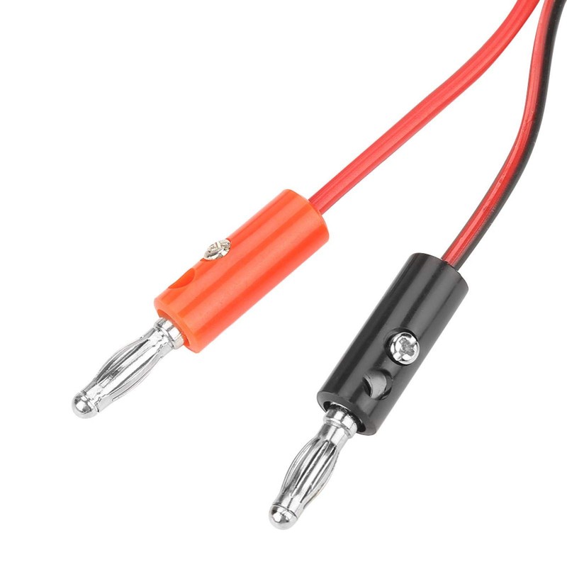 Akozon Banana Plug to Clip Cable, Cable Banana Plug, Banana