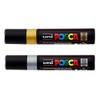 Uni Posca 17mm Chisel Tip PC-17K - Color: Black