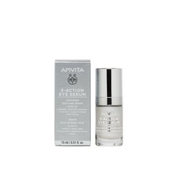 Apivita 5 Αction Eye Care Serum White Lily, 15ml