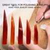 5pcs Agate Knife Burnisher Hand Craft Jewelry Making Tool for