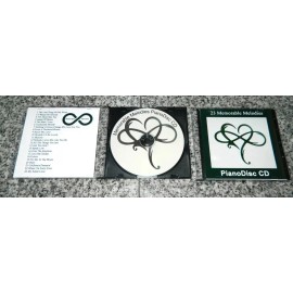 23 Memorable Melodies For  Player Pianos using CD, Floppy Disk, or USB Media - PianoDisc CD