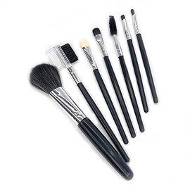 7-Piece Makeup Brush Set Set 3ea