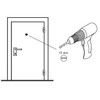 ABUS 45240 Door Peephole Type 2200 G SB Brown
