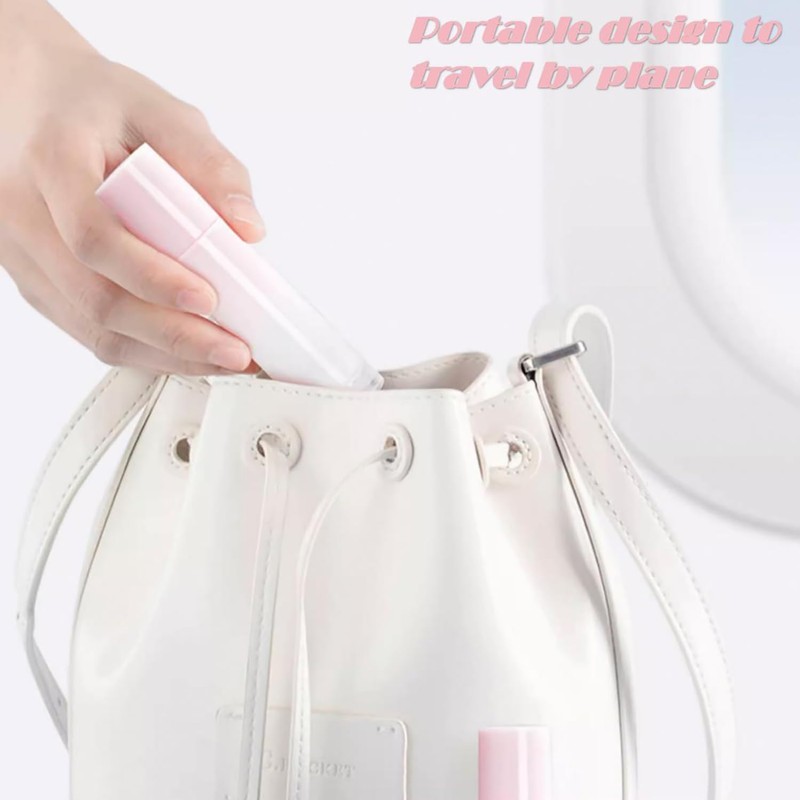 10Packs Refillable Roll-on Bottles Leak proof Glass Roller Bottles for