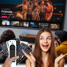 Covers for Alexa Voice Remote for Fire TV Stick 4K, Fire TV Stick, Fire TV Shockproof Protective Silicone Case - Glow in The Dark White