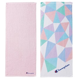 Marushin Champion 5065017400 Face Towels, Set of 2, Champion Free Pink, 100% Cotton