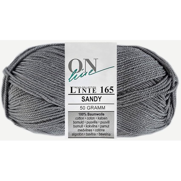 Online Line 165 Sandy 50 g 100% Cotton (0081 Mouse
