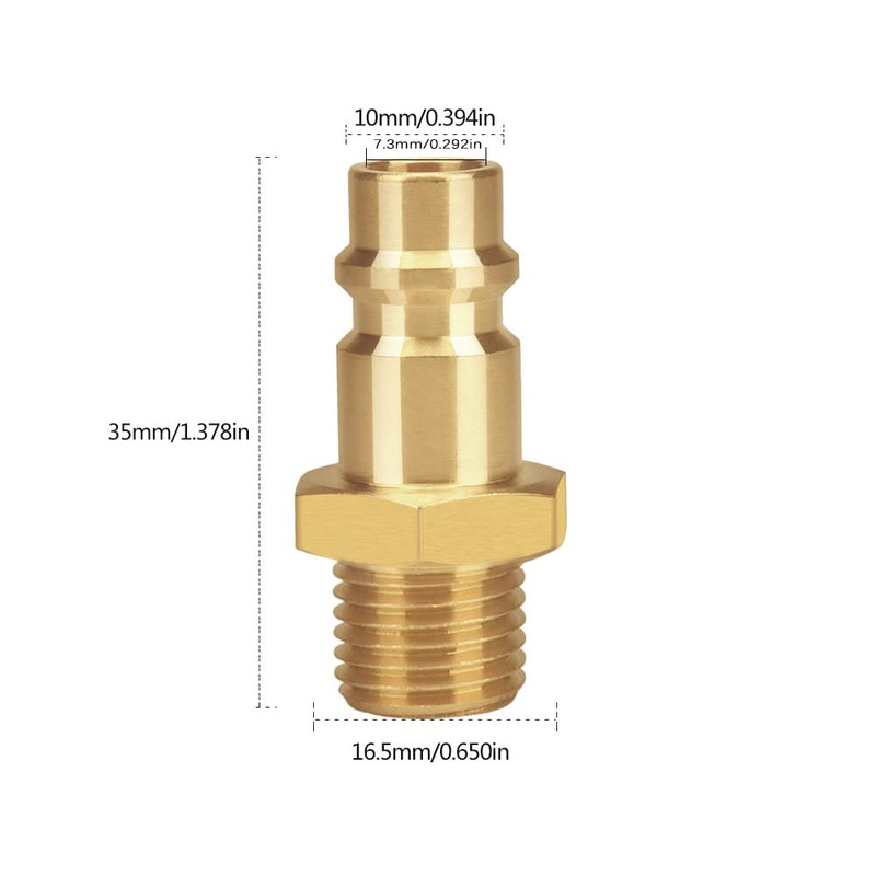 Compressed Air Coupling 1/8 AG Coupling Compressed Air Coupling 1/8
