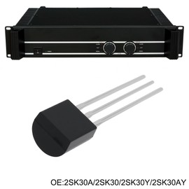 SING F LTD 20PCS 2SK30A Y JFET Transistors 2SK30 2SK30Y 2SK30AY Compatible with Audio Amplifiers Analog Circuits