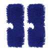2PCS Mop Head Pad Microfiber Mop Replacement Pad Washable Reusable
