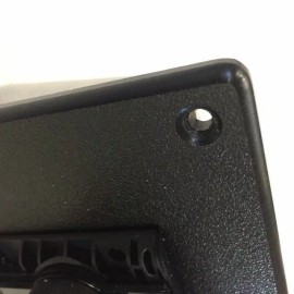 Fusion MS-SRX 400  Radio panel  Black Backing Plate coverS larger hole NO RADIO!
