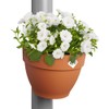 elho Vibia Campana Downpipe Planter 40 - Flower Pot for