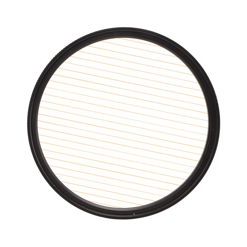 Gold Streak Digital Camera Lens Filter Antiscratch Optical Glass Aluminum