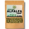 ZeeHERBS Organic Alfalfa Leaf 4 oz. (113g) Pack, USDA Certified