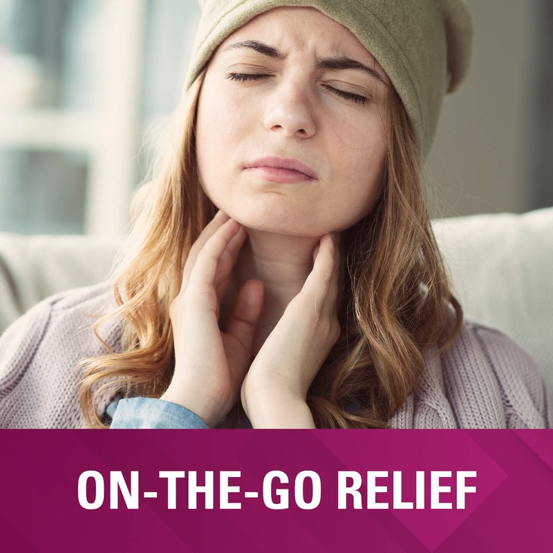 Chloraseptic Max Strength Sore Throat Lozenges, Wild Berries, 15 Count,