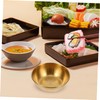 iplusmile 8pcs Stainless Steel Sauce Dipping Bowls Seasoning Bowl Metal