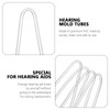 iplusmile Hearing Aid Tubes, Preformed BTE Earmold Hearing Aid Tubes