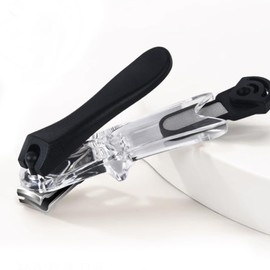 YAFIYGI Nail Clippers for Seniors with Arthritis 360 Degree Rotary Fingernail Rotary Stainless Steel Nail Clipper Easy to Hold and Clip for Seniors Elderly Arthritis Toe and Fingernail Cutter