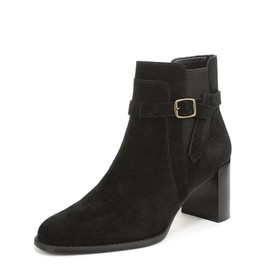 Vionic Women's Vivette Fashion Boot, Black Suede, 6