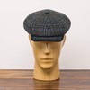 Sterkowski Harris Tweed 8 Panel Gatsby Classic Flat Cap UK
