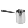 Long Handle Coffee Toroid Pitcher 304 Stainless Steel Rustproof Smoother