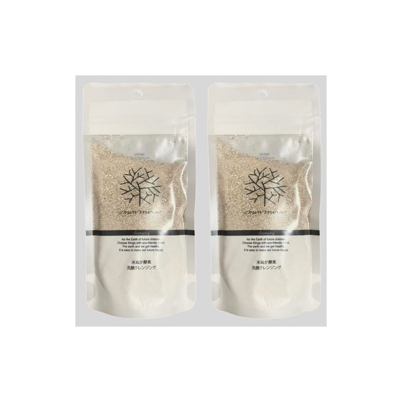 Minnade Miraio All Mirai Rice Bran Enzyme Facial Cleansing Refill,