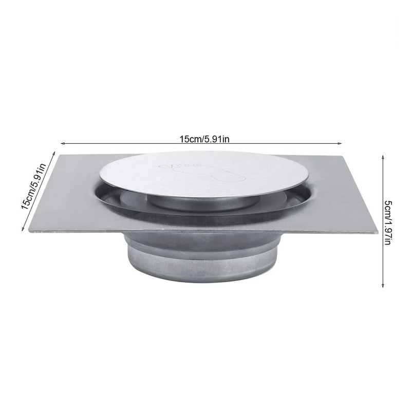 Floor Drain Stainless Steel Shower Drain Strainer Protector for Bathroom
