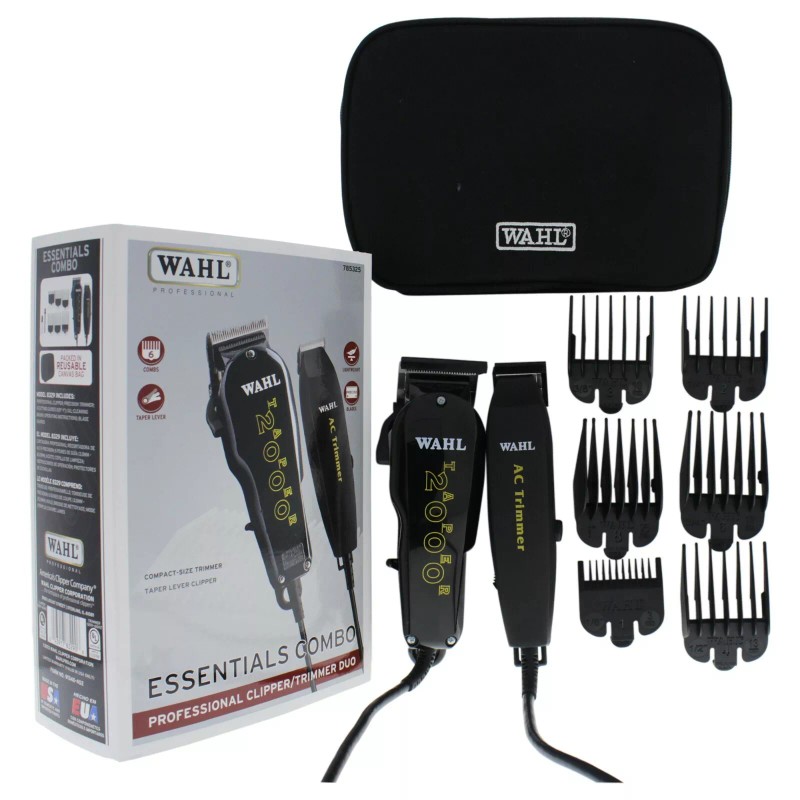 Wahl New Wahl Professional Essentials Combo Clipper and Trimmer w/Guards