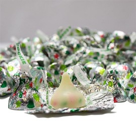 HERSHEY'S KISSES SUGAR COOKIE White Crème, Holiday Treat (4 Pound Bag) LIMITED !