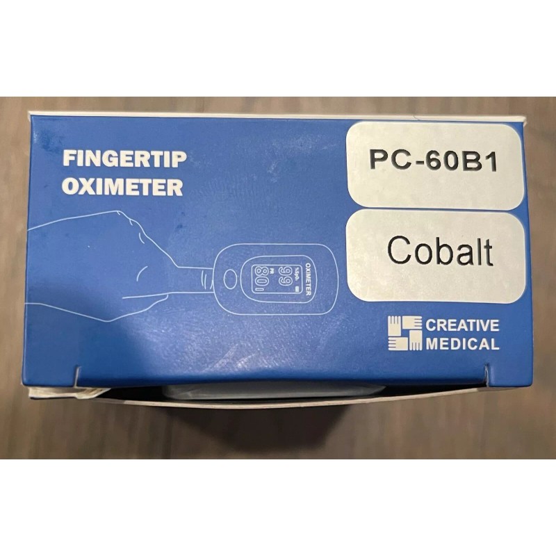 Creative Medical Fingertip Pulse Oximeter, Four direction display Model PC-60B1