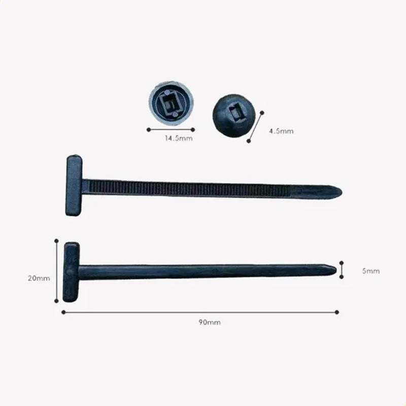 150hebilla Universal Para Bridas De Nylon Zip Ties Holder