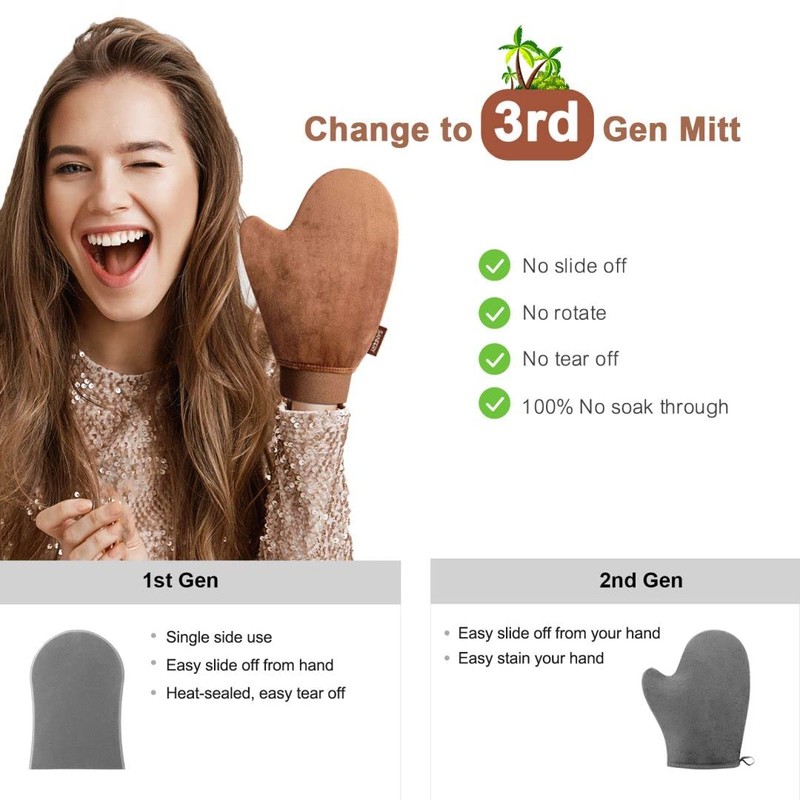 Self Tanner Mitt Applicator - US Patent Self Tanning Mitt