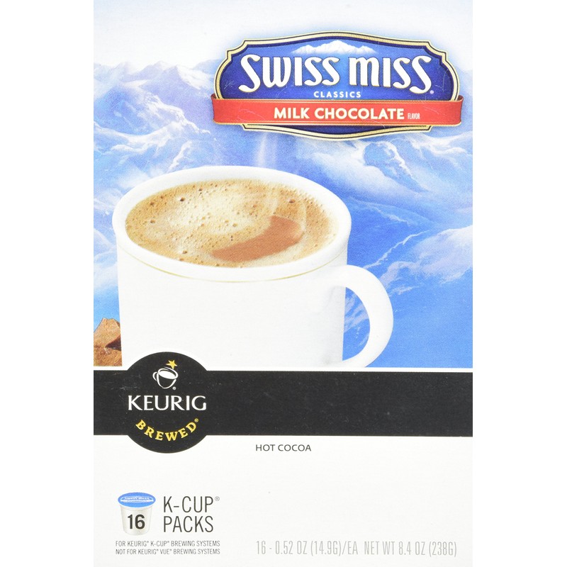 Swiss Miss Keurig K-cups Milk Chocolate Hot Cocoa - 32