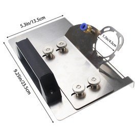 Nihfien Angle Grinder Stand for Tile 45° Chamfer Cutting, Tile Chamfer Stand Angle Grinder Holder, Special Cutting Bracket for 100-Type Angle Grinders Tile Tools(with tile saw blade kit)