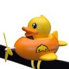 Duck Toy Car Ornaments Yellow Duck Car Dashboard Decorations Aircraft
