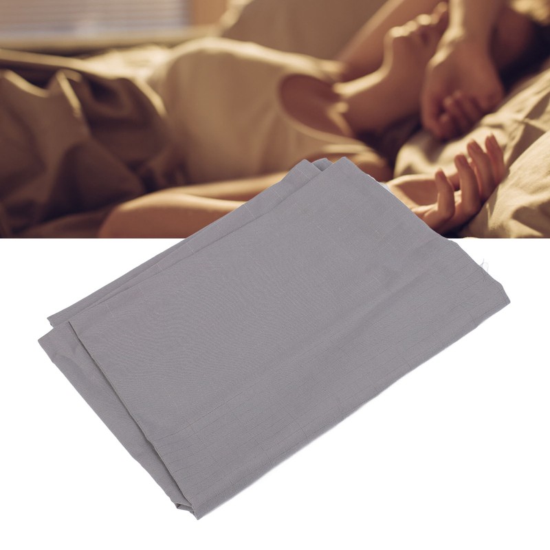 Grounding Pillowcase with Grounding Cord for Better Sleep Silver Fiber
