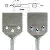 MonkeyKingBar- SDS PLUS Chisel 17"x4" Floor Scraper-Sds Plus Concrete Chisel