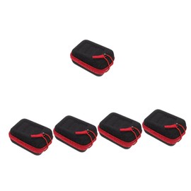 Zerodeko 5pcs Case Golf Protective Pouch Zipper Elastic Material Sturdy Smooth Interior