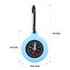 BESPORTBLE 9-Piece Carabiner Compass: Portable Navigation Compass for Hiking, Camping
