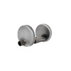2-plate rear silencer large damping insert for end piece for