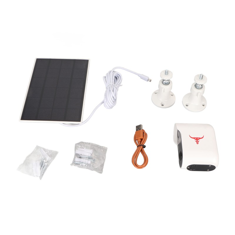 Outdoor Security Camera WiFi Battery Powered Solar Charging HD Night