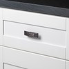 GlideRite Hardware 5431-ORB-10 2.5 inch Hammered Mission Style Oil Rubbed