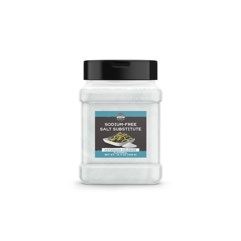 Birch & Meadow Sodium-Free Salt Substitute, 14.4 oz, Potassium Chloride,