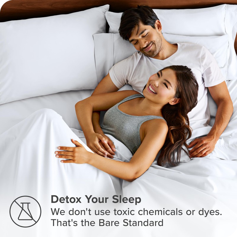 Bare Home Microfibre Pillowcase Set - Standard Size - 2